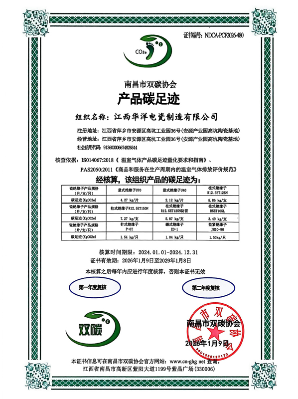 碳足迹证书